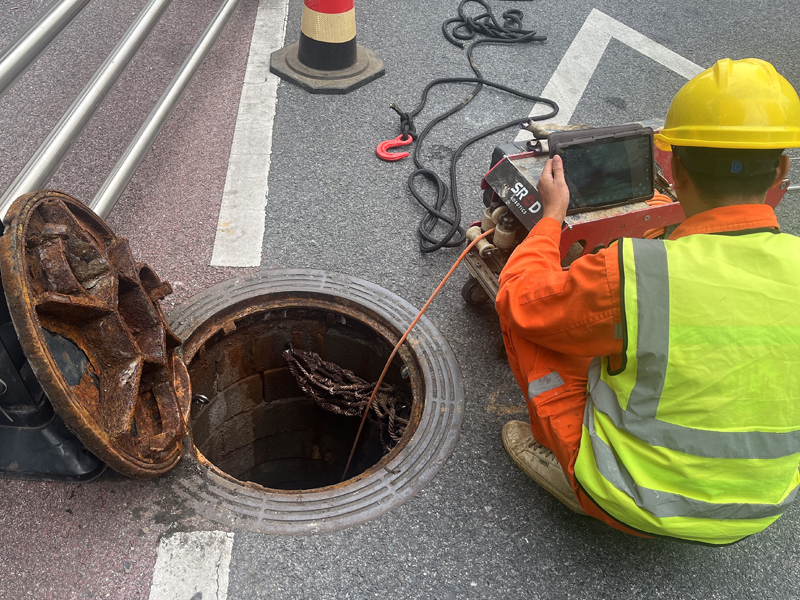 仙鹤门市政管道内窥检测